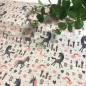 Preview: Jersey | LOVELY UNICORN Einhörner | rosa grau